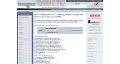 Desktop Screenshot of divorcesupport.com